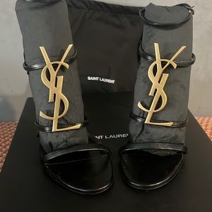 Authentic women YSL Cassandra heels